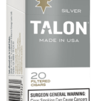 TALON FILTER CIGAR SILVER   10/20PK