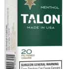 TALON FILTER CIGAR MENTHOL  10/20PK