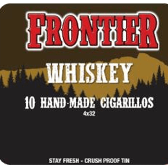 FRONTIER CIGAR WHISKEY 5/10CT