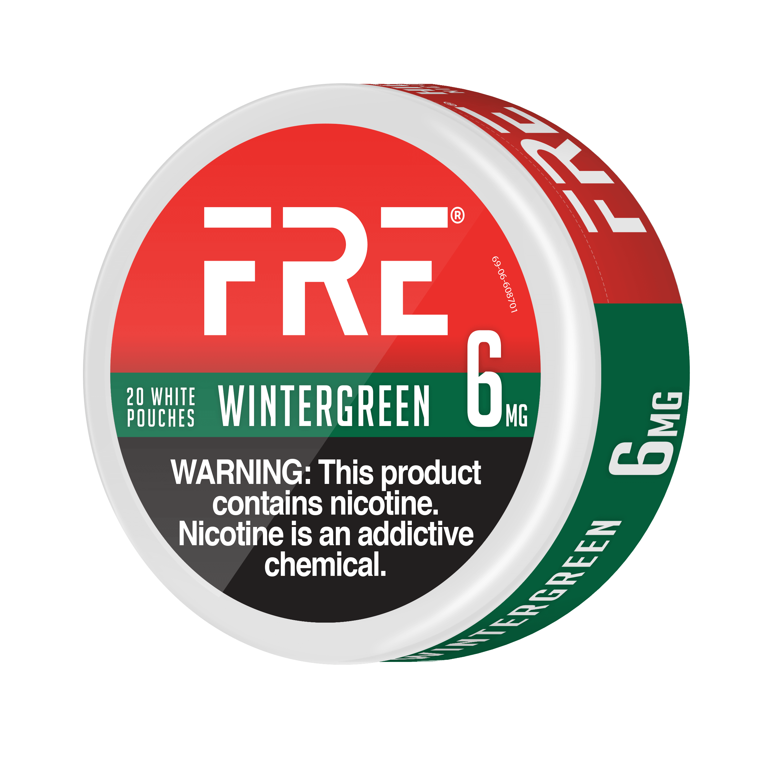 FRE NICOTINE PCH WG 6MG 5CAN
