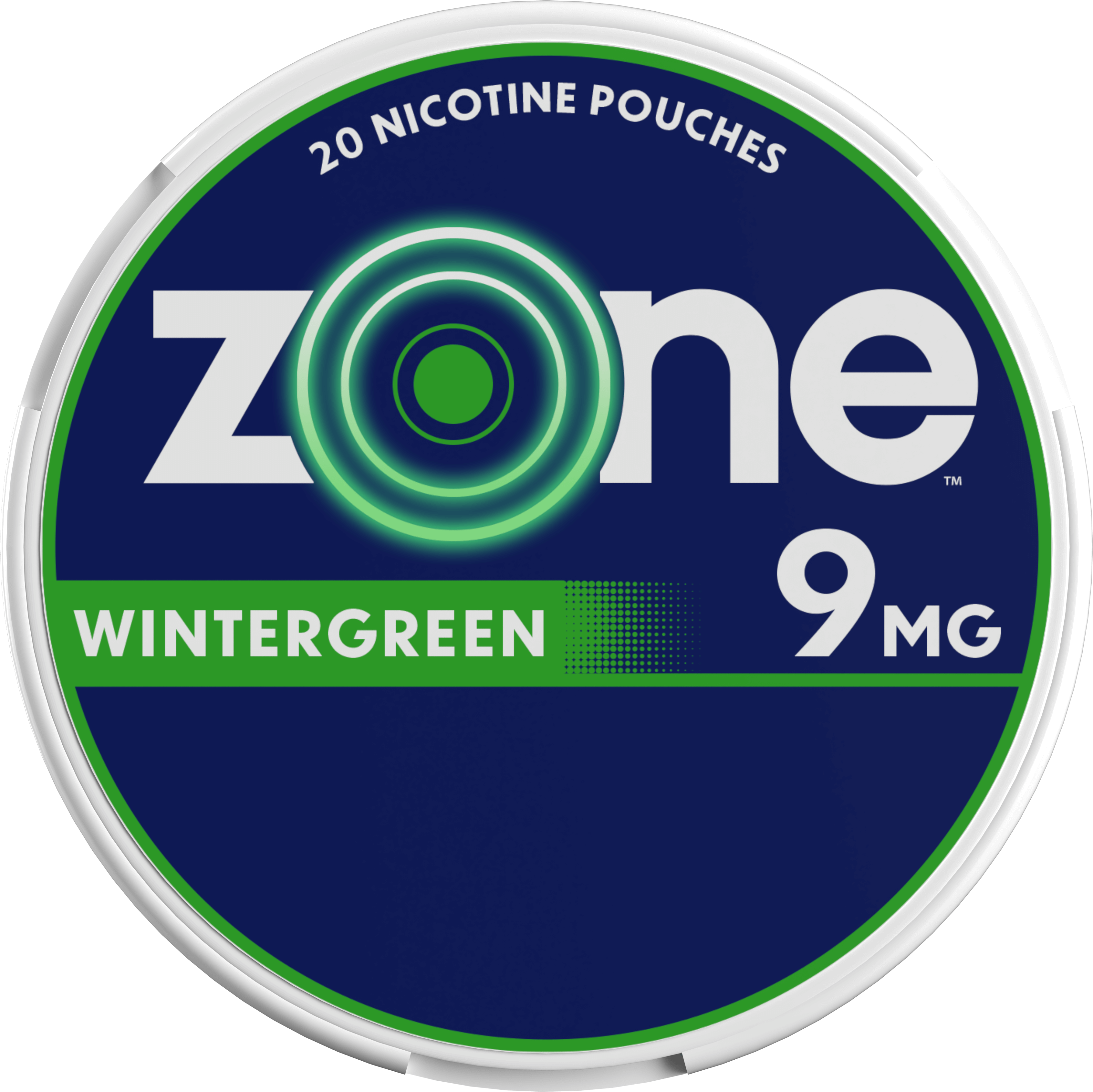 ZONE PCH WINTERGREEN 9MG       5CAN