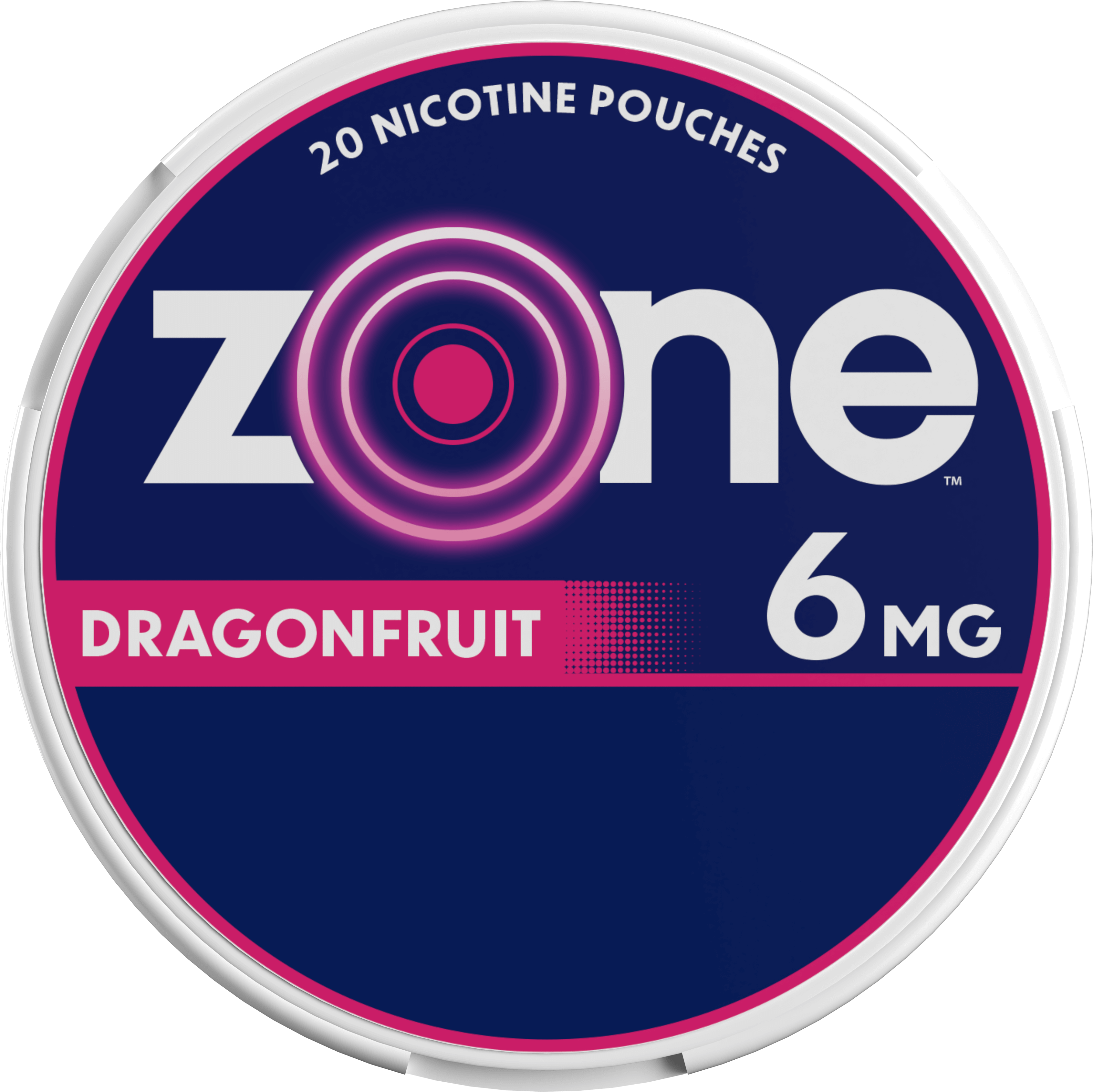 ZONE PCH DRAGONFRUIT 6MG       5CAN
