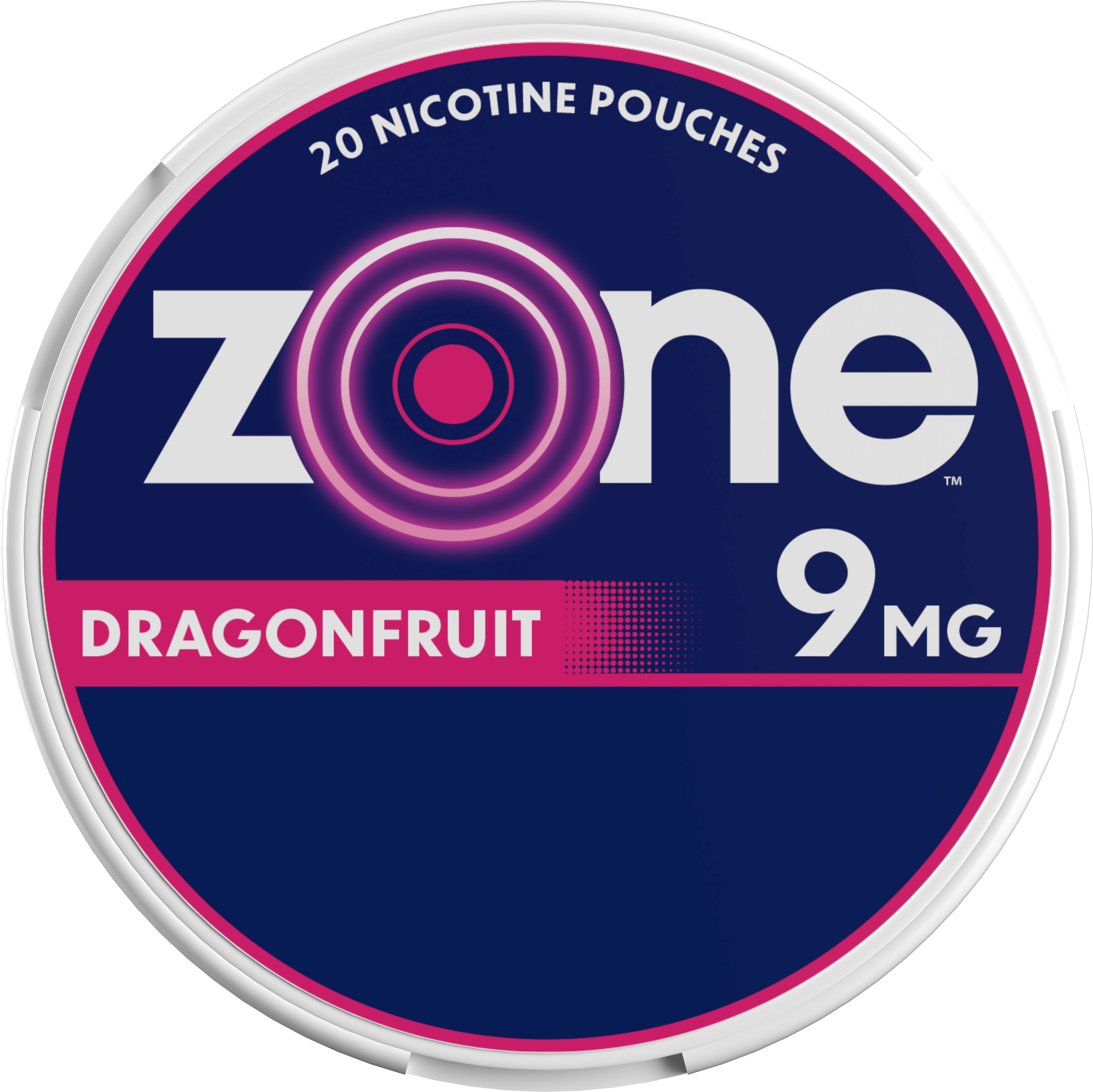 ZONE PCH DRAGONFRUIT 9MG       5CAN