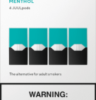 JUUL PODS MENTHOL 3% 4PK        8CT