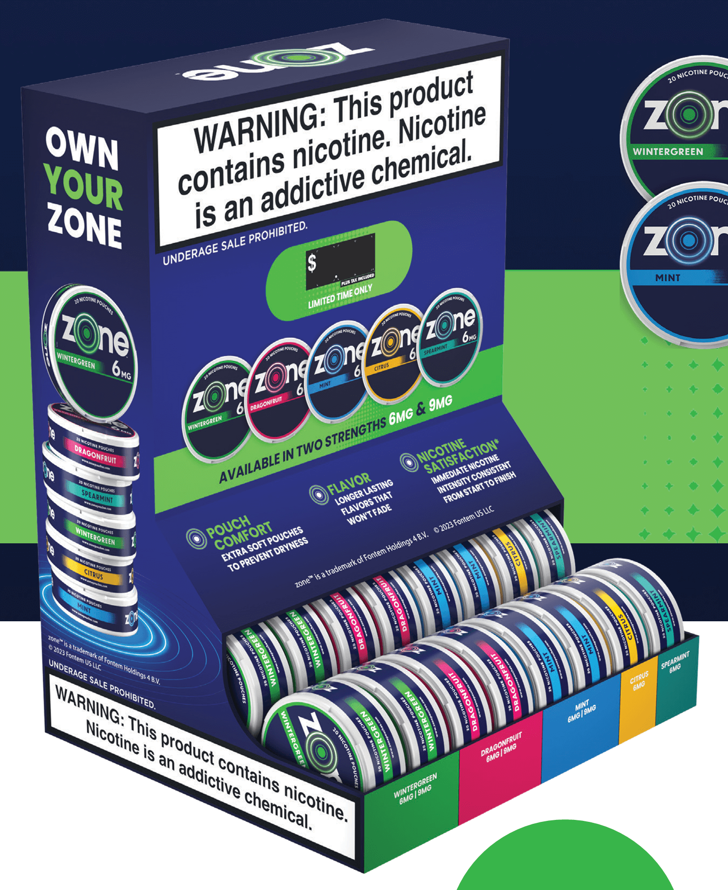 SI ZONE PDQ2 DSP               40CT