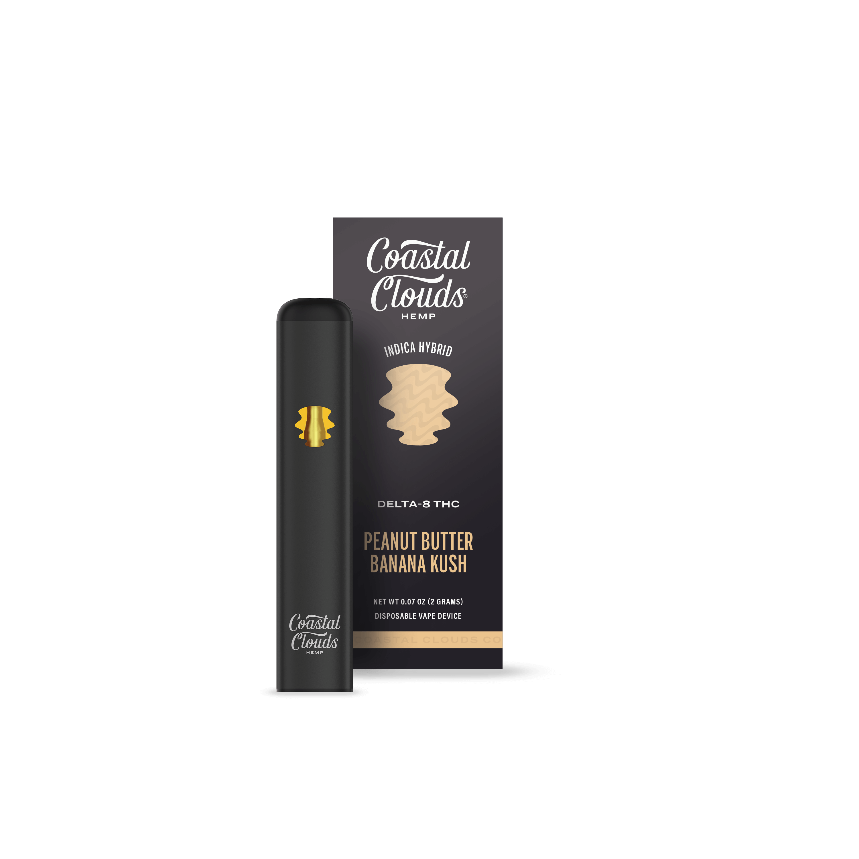 VAPE CC DELTA PB BANANA D8 5/1CT