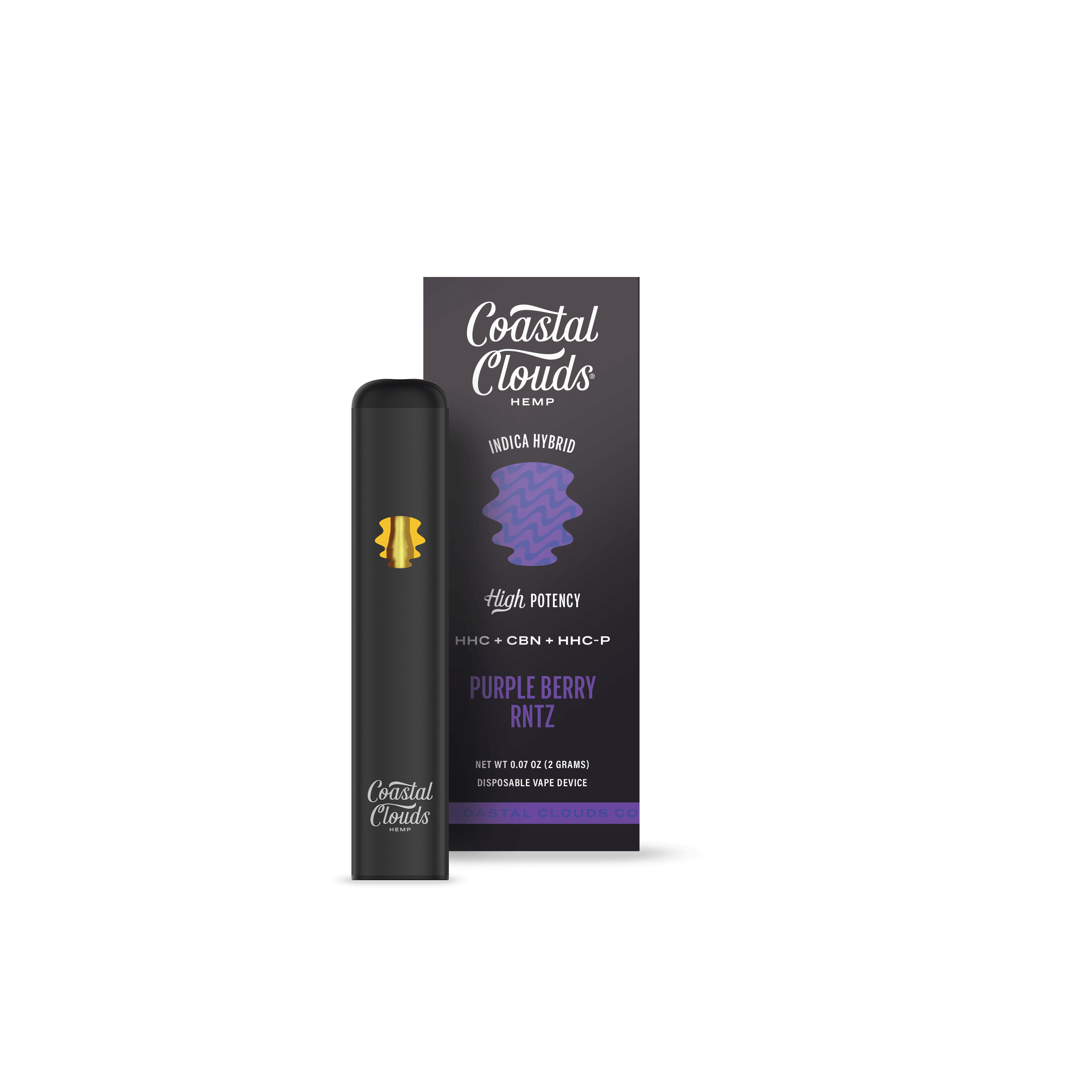 VAPE CC DELTA PURPLE BERRY 5/1CT