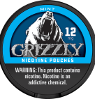 GRIZZLY NIC PCH MINT 12MG      5CAN