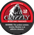 GRIZZLY NIC PCH SOUTHERN 12MG  5CAN