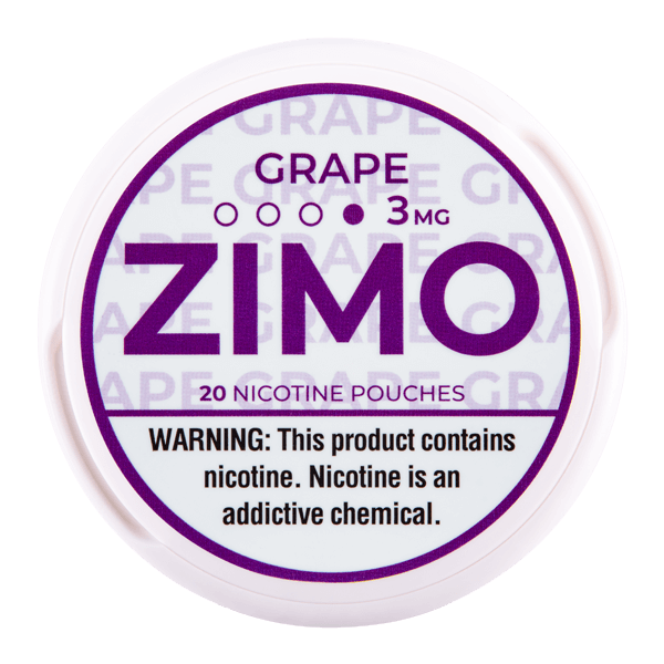 ZIMO GRAPE 3MG 5PK