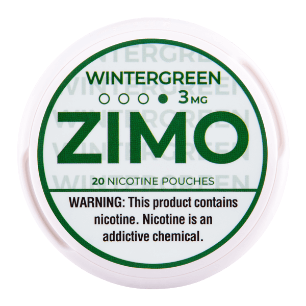 ZIMO WINTERGREEN 3MG            5PK