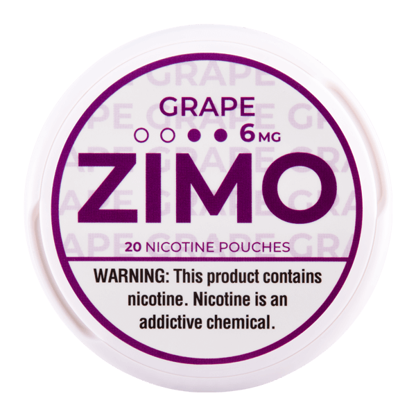 ZIMO GRAPE 6MG 5PK