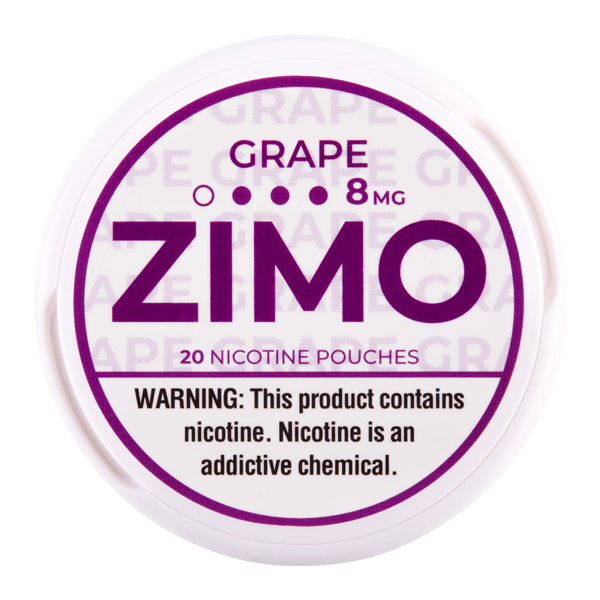 ZIMO GRAPE 8MG 5PK