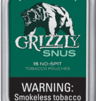 GRIZZLY SNUS WINTERGREEN       5CAN