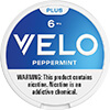 VELO POUCH PLUS PEPPERMINT 6MG 5CT