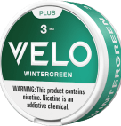 VELO POUCH PLUS WINTERGREEN 3MG 5CT
