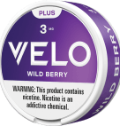 VELO POUCH PLUS WILD BERRY 3MG 5CT