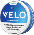 VELO POUCH PLUS PEPPERMINT 3MG 5CAN