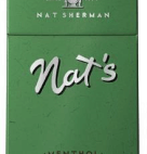 NAT SHERMAN NAT’S MENTHOL KINGS BOX