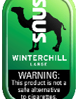 CAMEL SNUS PCH WINTERCHILL LGE  5CT