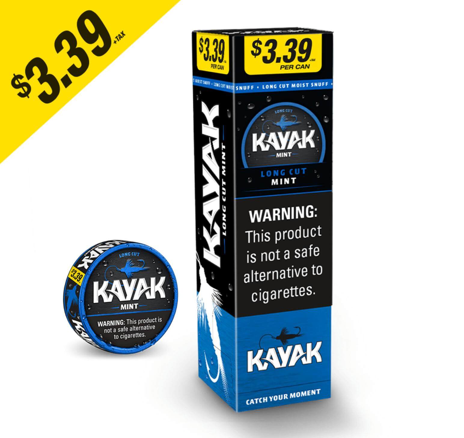 KAYAK MINT LC $3.39           10CAN