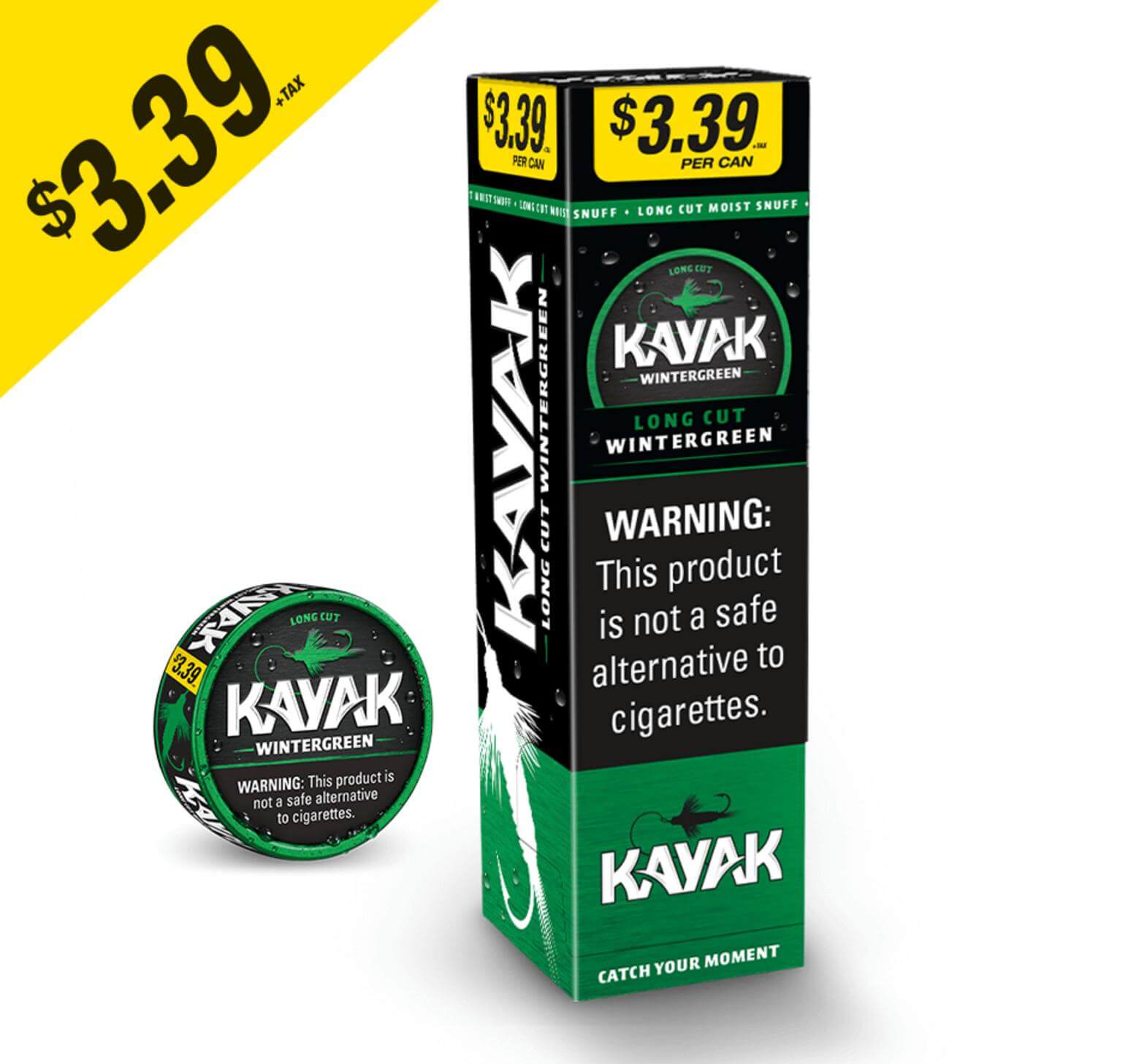 KAYAK WINTERGREEN LC $3.39 10CAN