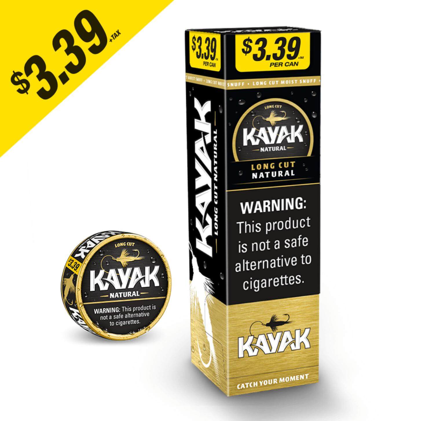 KAYAK NATURAL LC $3.39        10CAN