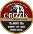 GRIZZLY STRAIGHT POUCH         5CAN