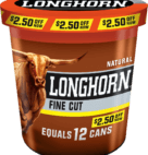 LONGHORN NATURL FC TUB $2.50 14.4OZ