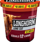 LONGHORN STR LC TUB $2.50    14.4OZ