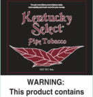 Kentucky Sel Pipe Tob Red       6oz