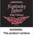 Kentucky Sel Pipe Tob Red       8oz