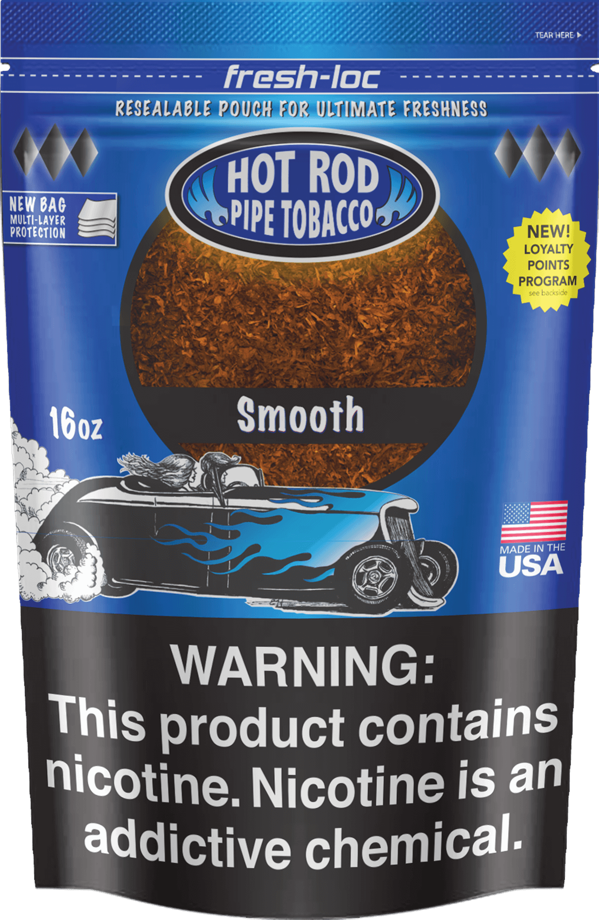 HOT ROD TOB SMOOTH             16OZ