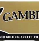 GAMBLER TUBE GOLD 100       5/200CT