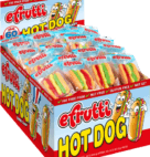 GUMMI MINI HOT DOG             60CT