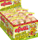 GUMMI SOUR MINI BURGER         60CT