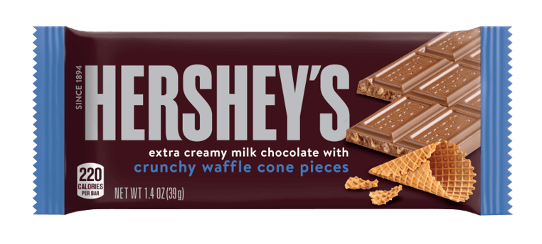 HERSHEY MILK CRMY W/WAFFLE PCS 36CT