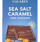 GHIR S/S CARM DRK CHOC SQ BAR 4.8OZ