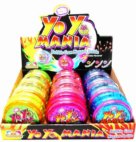 YO YO MANIA TOY W/GUM NUGGETS  12CT