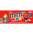 M&M MINIS PNUT BTR MEGA TUBES  24CT