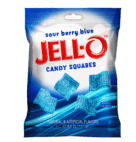 JELLO SQUARES SOUR BERRY BLUE 4.5OZ