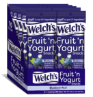 WELCHS FRUIT YOGURT BLBRY TUBE 10CT