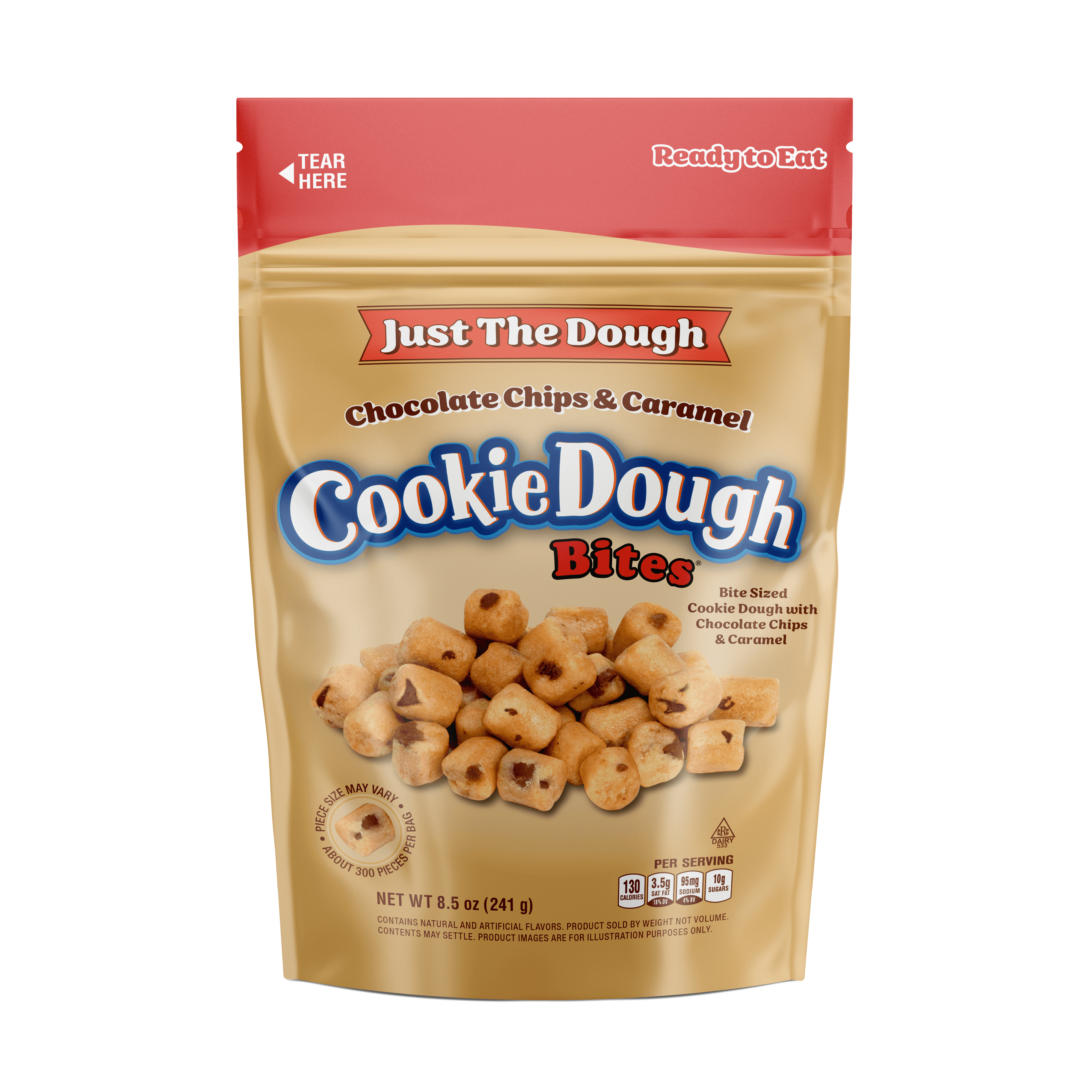 COOKIE DOUGH BITES CH/CH CRML 8.5OZ