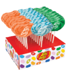 Jelly Belly Pops Ornge/blu/grn 24ct