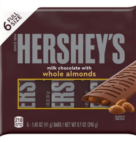 HERSHEY ALMOND                 6 CT