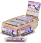 NEAPOLITAN COCONUT BAR W/BASKT 24CT