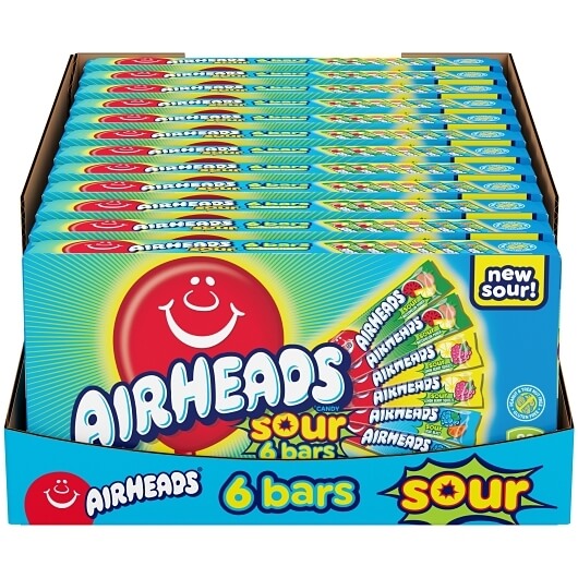AIRHEADS SOUR TB 3.3OZ