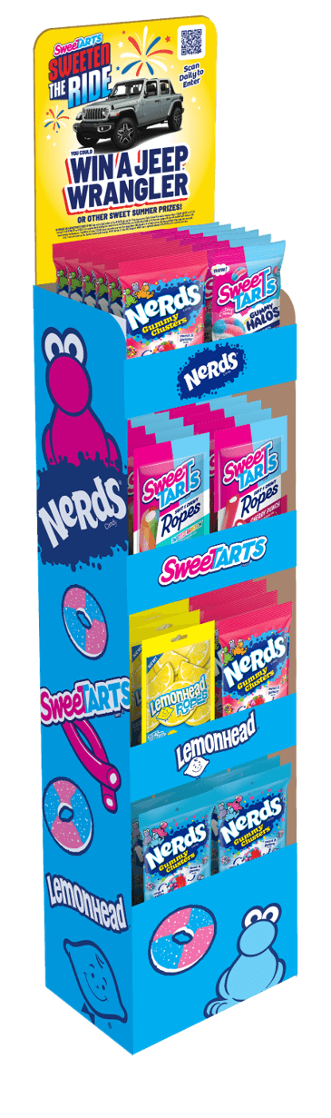 SI SWEETART/NERDS/LEMNHEAD PEG 72CT
