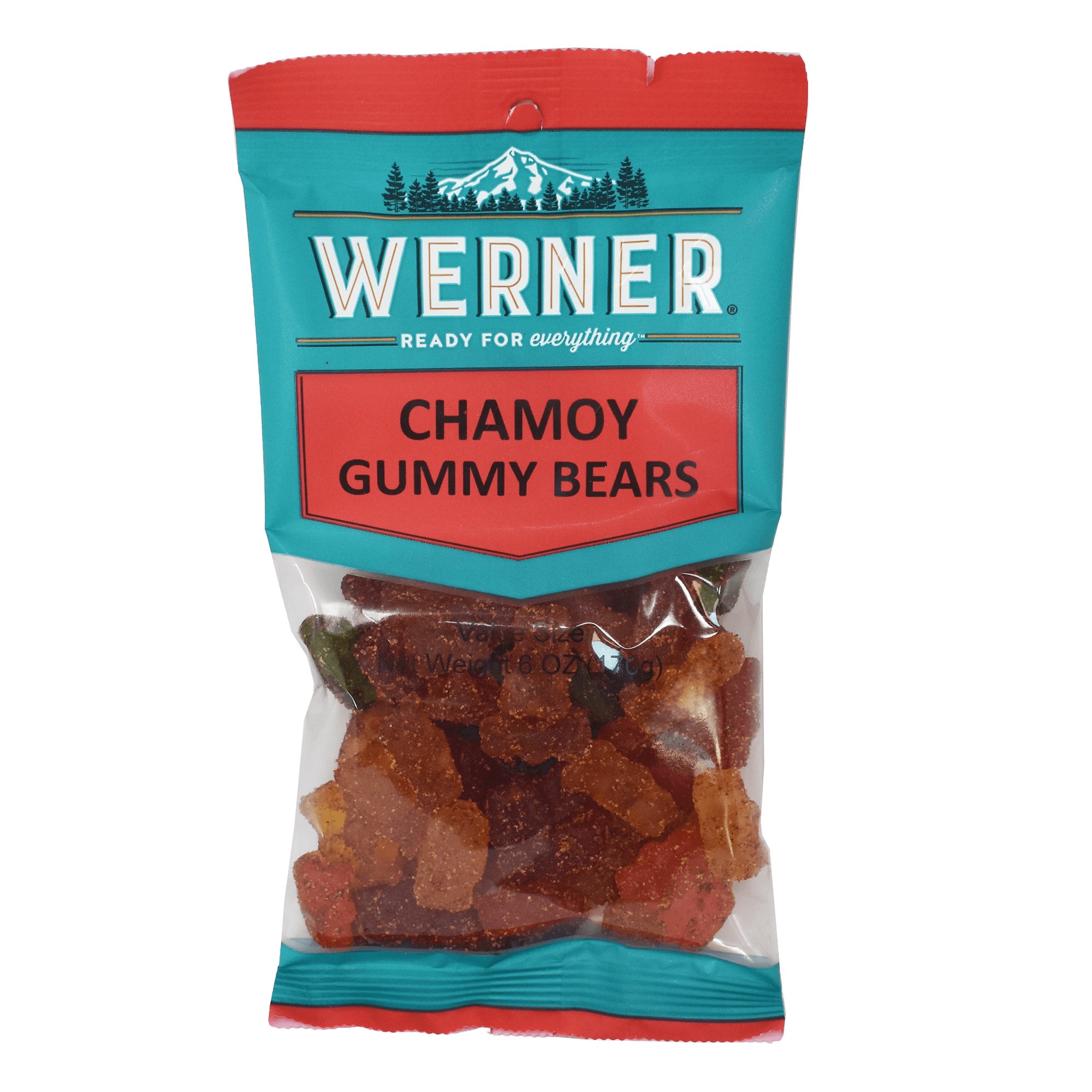 WERNER CHAMOY GUMMY BEARS 6OZ