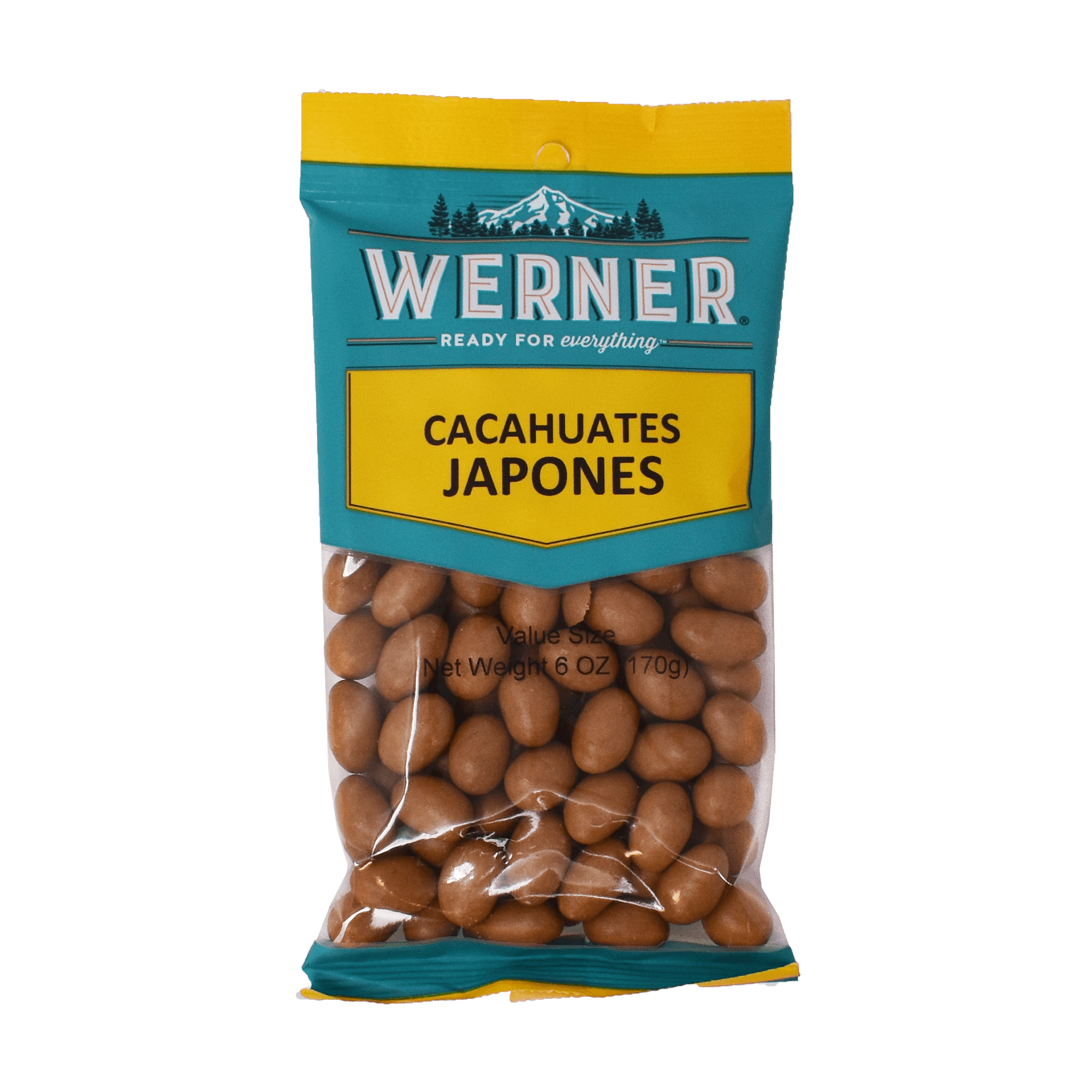 WERNER CACAHUATES JAPONES 5.5OZ